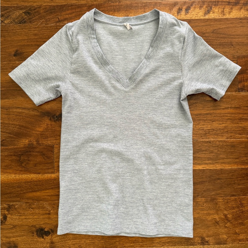 Athleta Ribbed Tee